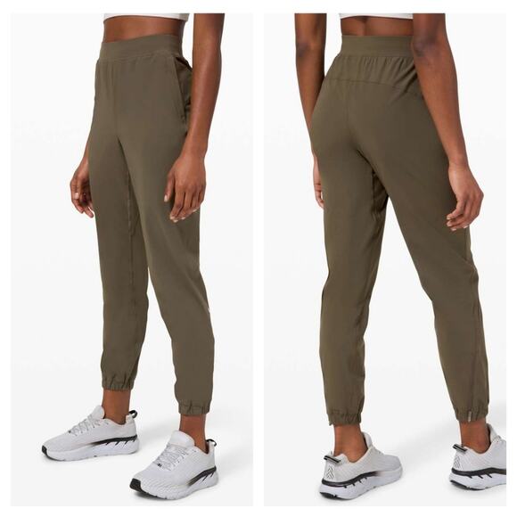 Lululemon Adapted State Jogger Dark Olive Size 14 - Picture 1 of 4